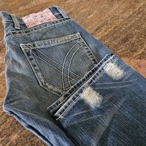 Vigross distressed 👖 jeans size 29 TEX MEX